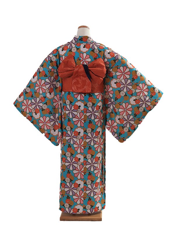 Kanoko Kikka sougara (Deer-Spot Chrysanthemum Pattern)